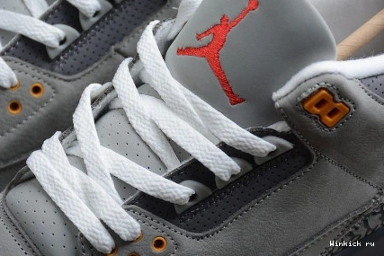 “COOL GREY” JORDAN AIR 3 1017